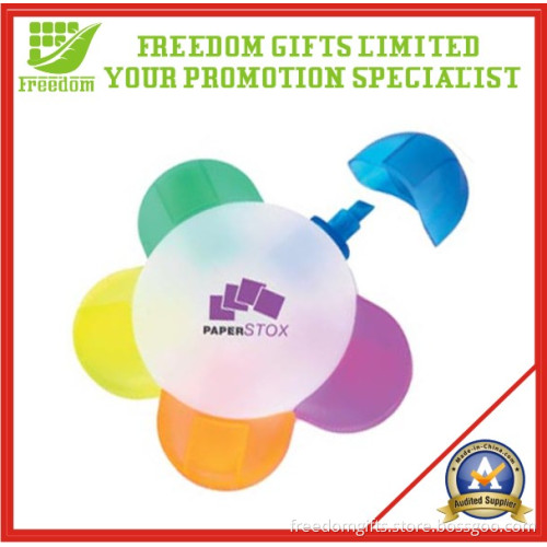 Customized Printing Flower Shaped Promotional Highlighter (FREEDOM-HL01)